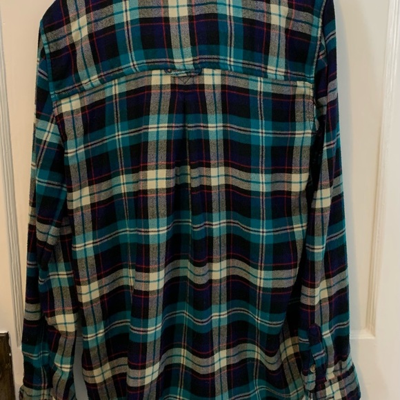 American Eagle Plaid Shirt- small - Picture 3 of 4